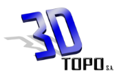 Logo de 3D TOPO, bureau d'étude en topographie près de Charleroi